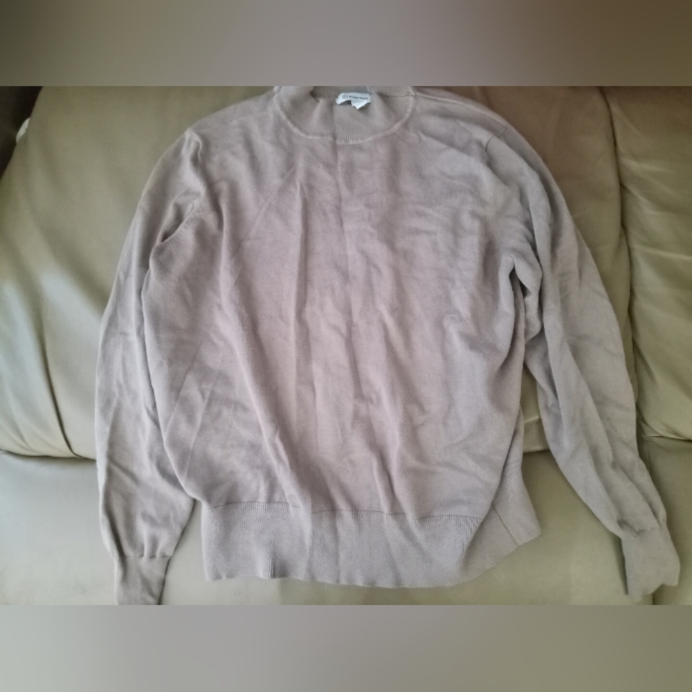 Woolen Bloom Womens Beige Sweater